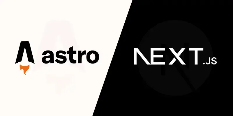 Astro vs Next.js for landing pages: performance and SEO compared