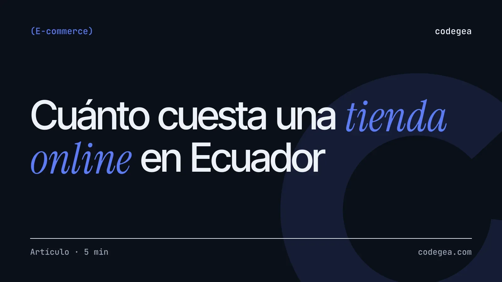 Cuánto cuesta una tienda online en Ecuador: WooCommerce vs a medida