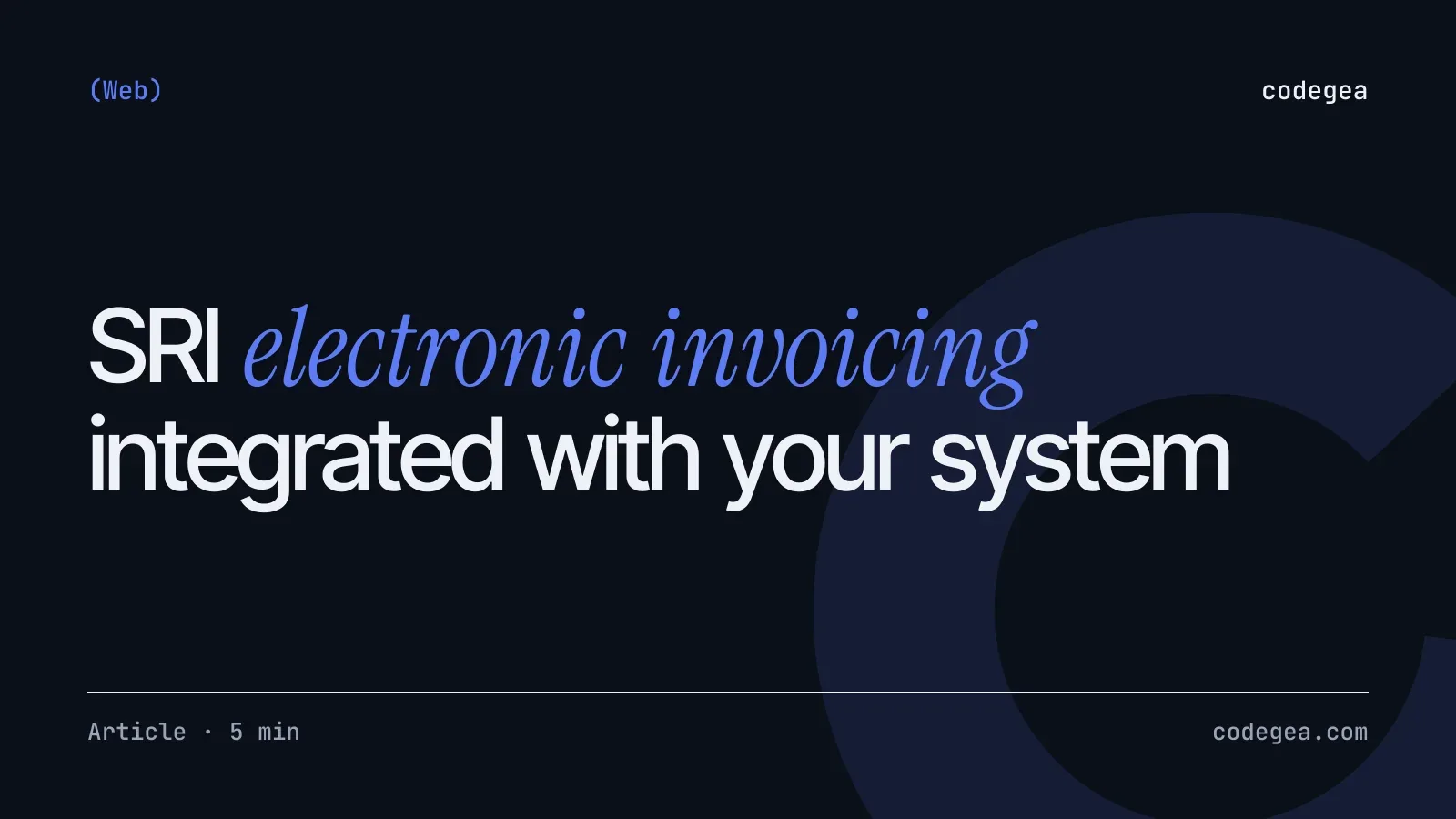 SRI electronic invoicing integrated with your system or store: 2026 guide