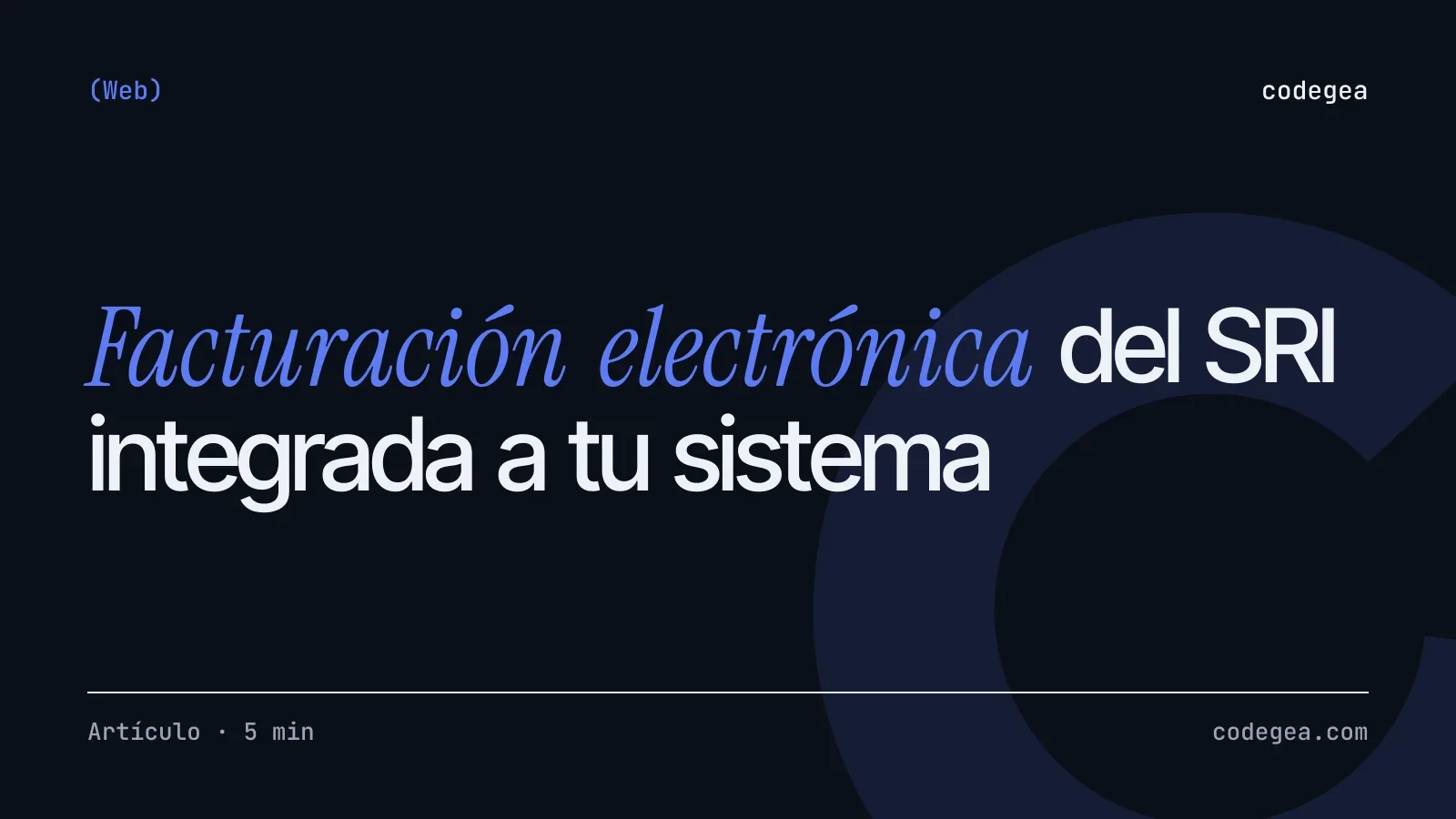 Facturación electrónica del SRI integrada a tu sistema o tienda: guía 2026
