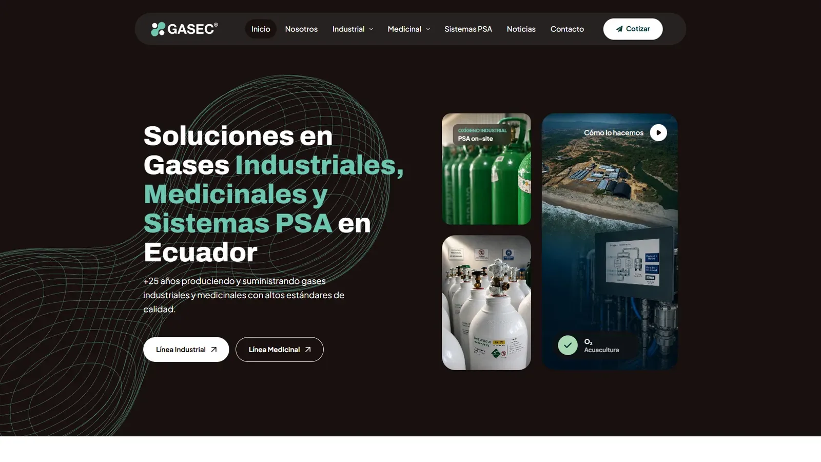 GASEC: rediseño web, SEO y seguridad que le ahorró miles de dólares