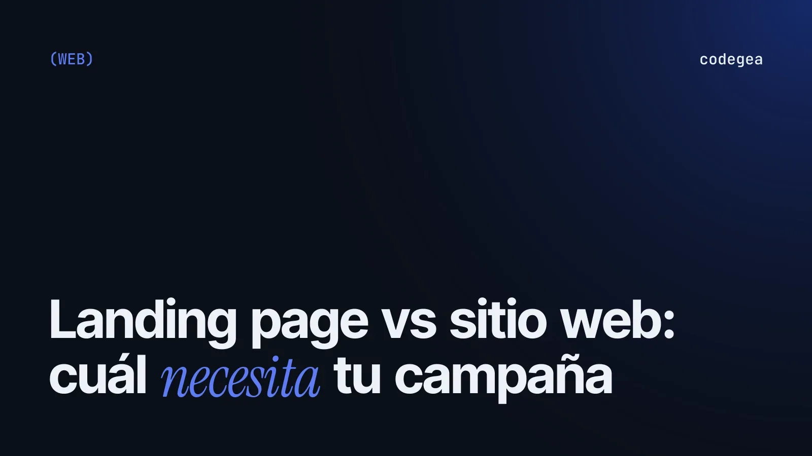 Landing page vs website: which one your campaign needs