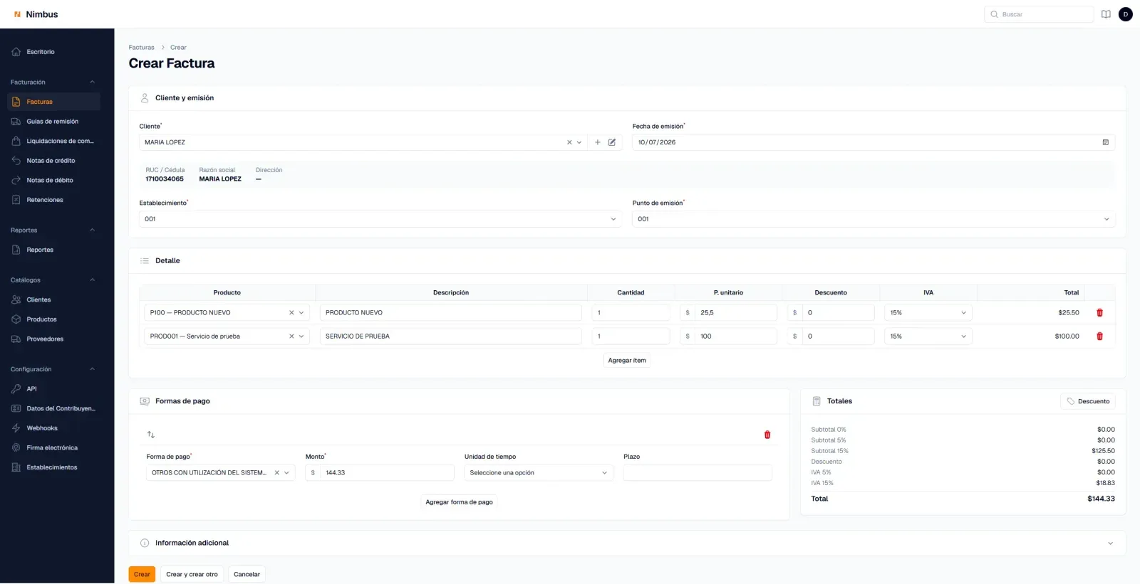 Nimbus: an electronic invoicing SaaS for Ecuador, from brand to Play Store