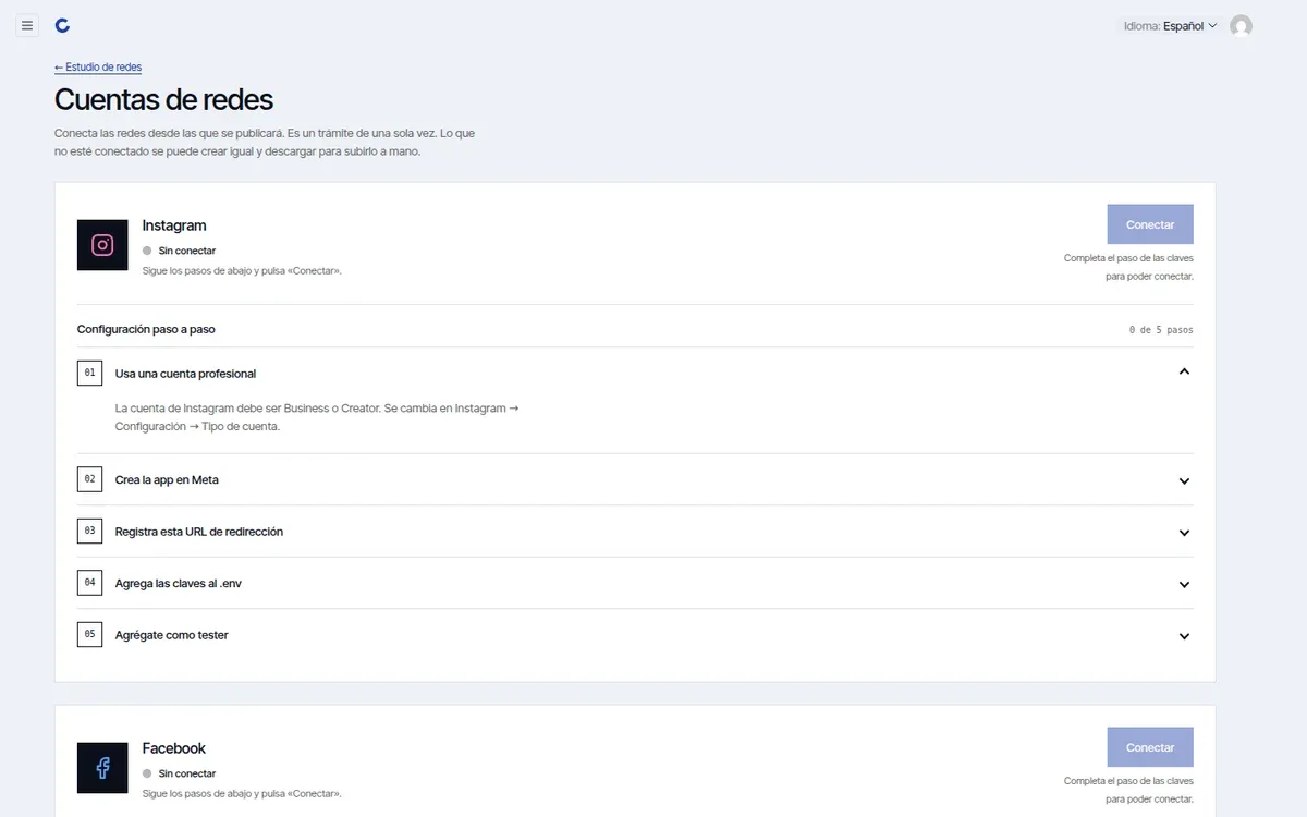 Customizing Payload CMS: a studio to publish on social networks